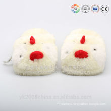 Lovely plush stuffed animal slippers for women